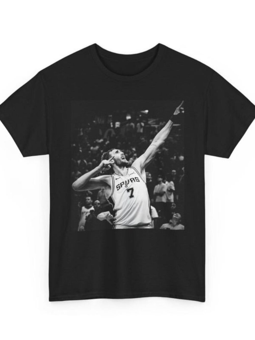 Kornet Celebration Shirt, Spurs Basketball Fan Graphic Tee